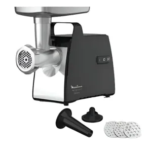 Moulinex Meat Mincer, 3 In 1, 2200Watts, Grey
