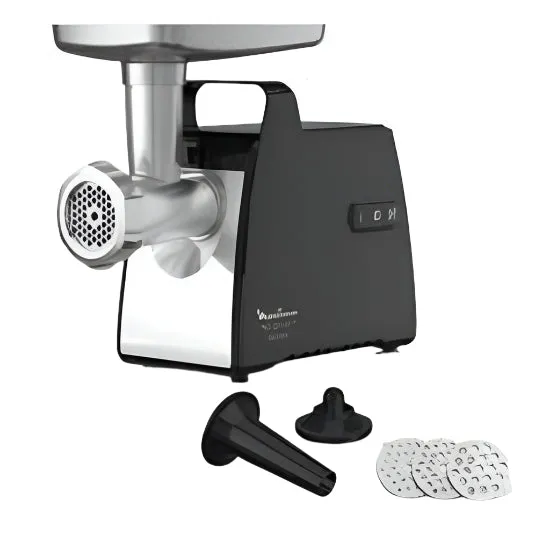 Moulinex Meat Mincer, 3 In 1, 2200Watts, Grey