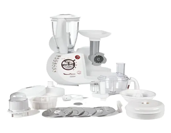 Moulinex Oracio Food Processor, 38Functions, 1000Watts, White