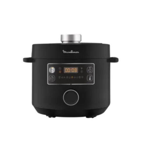 MOULINEX Pressure Cooker, 5Lit, 1200 Watts, Black