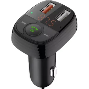 Devia Fm Wireless Bluetooth Transmitter Usb Port Car Adapter - Black Last Chance Offer Special Occasion Discount