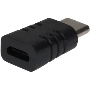 Maplin Usb-C To Micro Usb-B Female Adapter - Black Hot Clearance Now Clearance Event