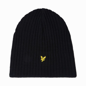 Knitted Ribbed Beanie 572 True Black Grab Your Hot Pick
