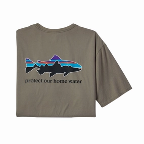 Men'S Home Water Trout Organic T-Shirt Deal Frenzy Today Limited Stock Alert