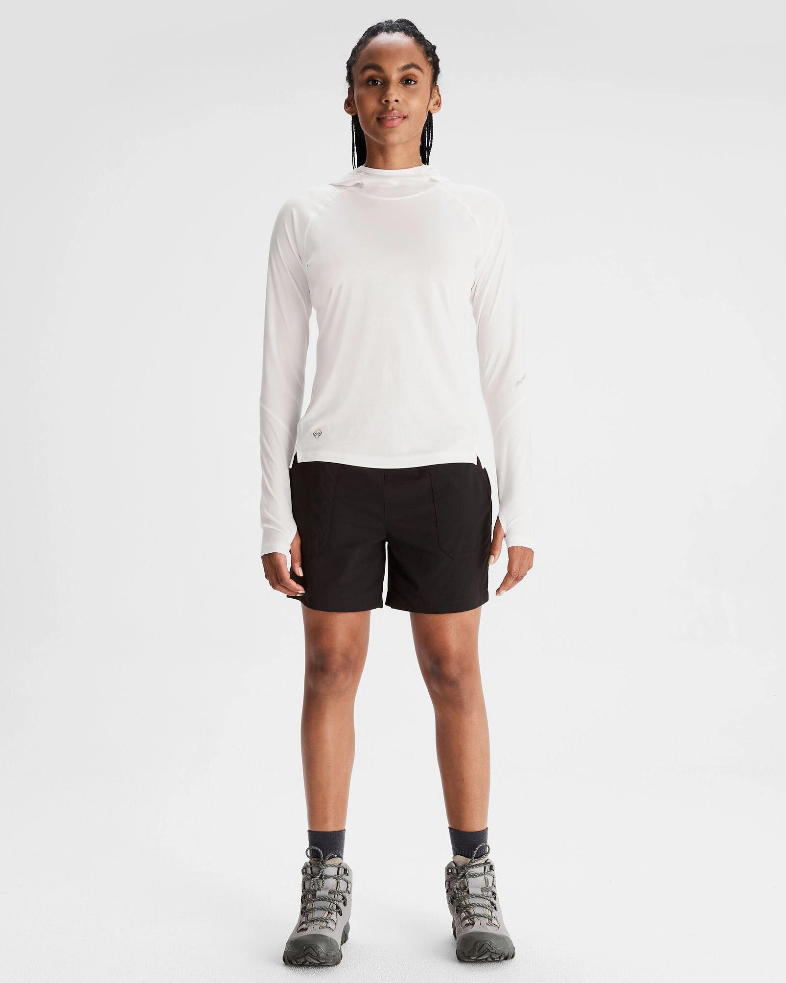 Women'S Sun-Stopper Lt Hoodie - White Grab It Now Todays Hot Pick
