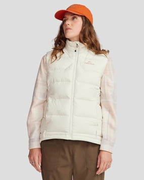 Today Only Steal Flash Deal Alert Women'S Epiq Down Vest - Natural/Mineral