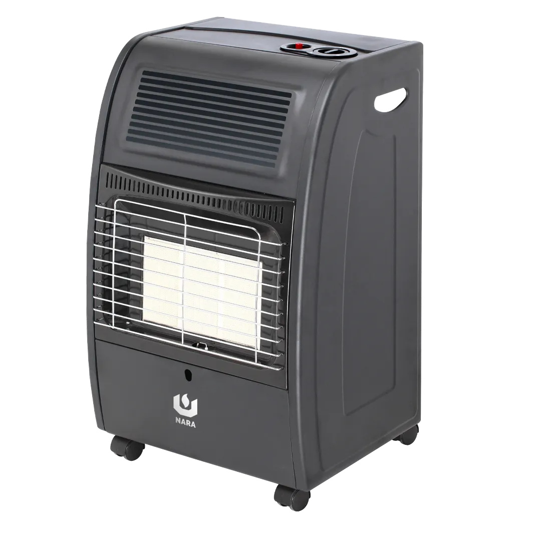 Nara Gas Heater, 4.2 Kw, 3Power Setting, Black