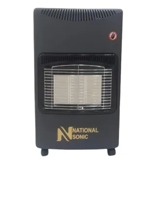 National Sonic Gas Heater 4200W 3 Burners? Black