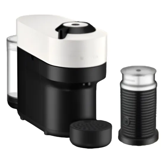 Nespresso Coffee Maker Bundle Black Vertuo Pop   Black Aeroccino3