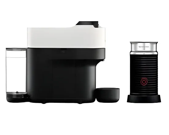Nespresso Coffee Maker Bundle Black Vertuo Pop   Black Aeroccino3