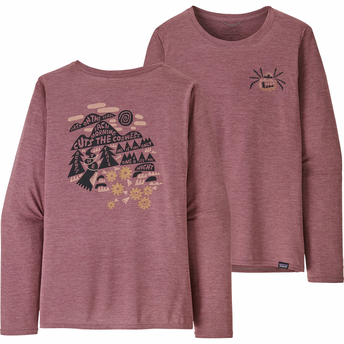 Women'S Capilene Cool Daily Graphic Long Sleeve Tee Flash Sale Alert