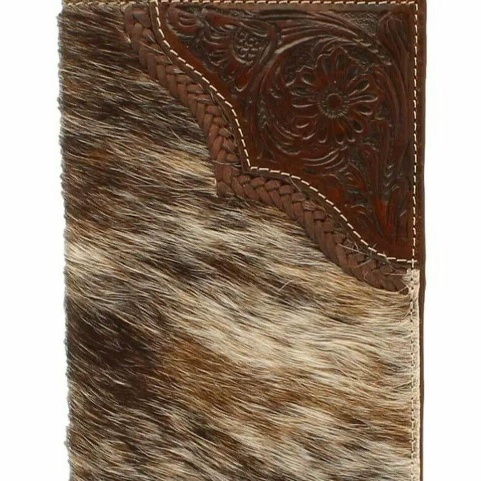 Last Chance Offer Todays Best Deal Nocona Men'S Hair On Hide Rodeo Wallet