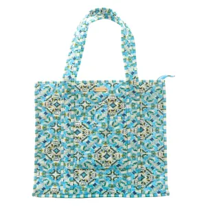 On The Road Quilted Tote - English Tile Limited Time Hot Deal