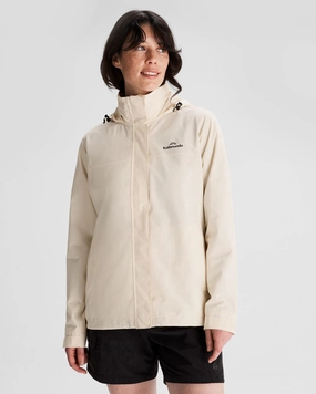 Women'S Andulo 2-Layer Rain Jacket - Natural Hot Pick of the Day