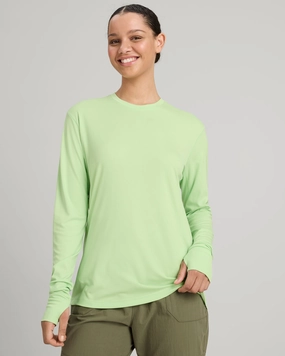Perfect Gift Sale Deal Frenzy Today Women'S Sun-Stopper Long Sleeve Top - Glowy