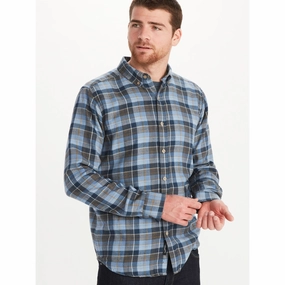 Grab It Fast Men'S Harkins Lightweight Flannel Long-Sleeve Shirt