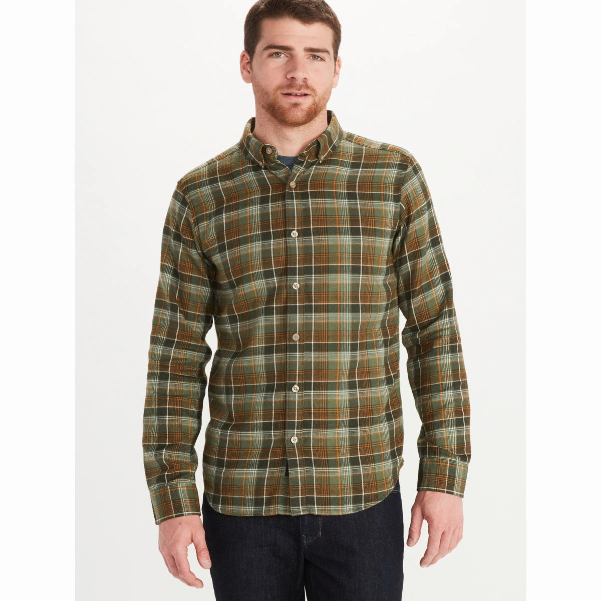Men'S Harkins Lightweight Flannel Long-Sleeve Shirt Daily Hot Deal