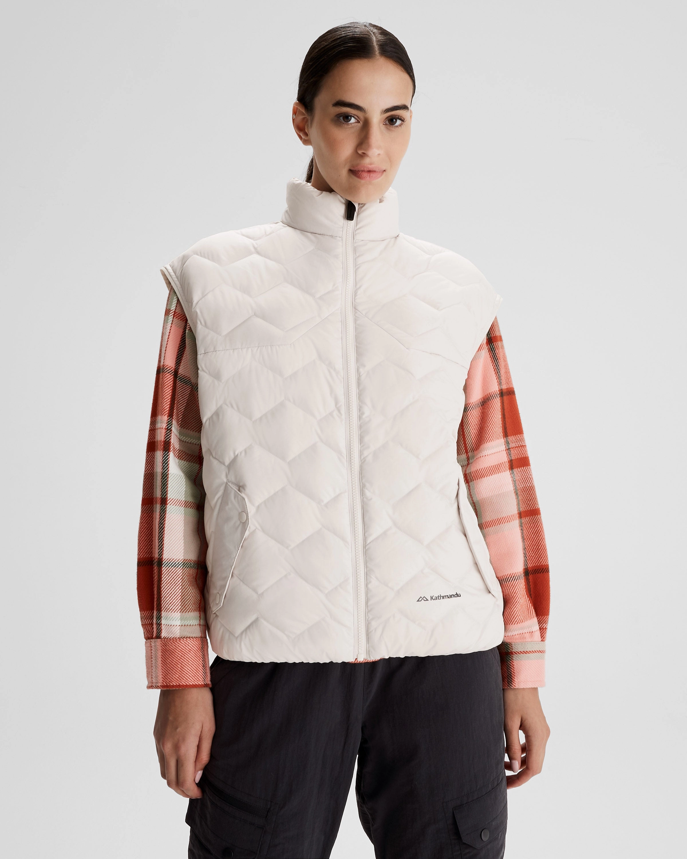 Women'S Any Time Down Short Vest - Shroom Hot Offer Event