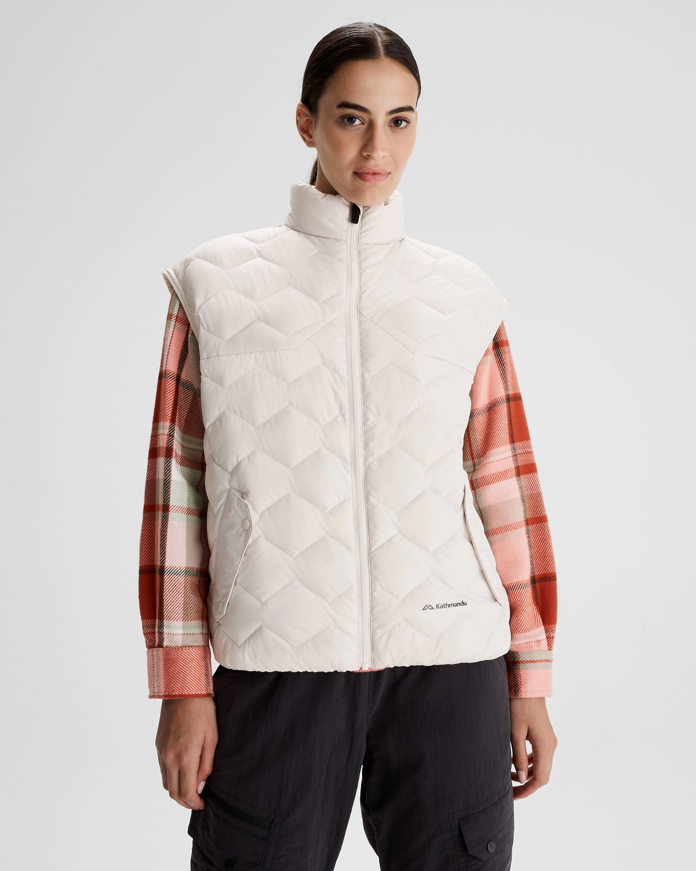 Women'S Any Time Down Short Vest - Shroom Special Savings Today Shop Grab Savings