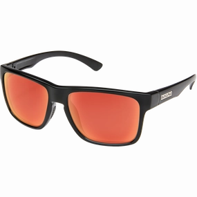 Rambler - Black/Polarized Red Mirror Weekend Sale Special
