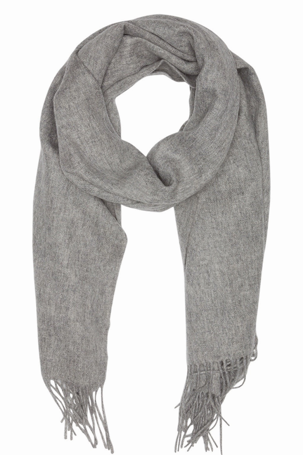 Save Big Today Shop Hot Deals Oversized Scarf In Grey Melange