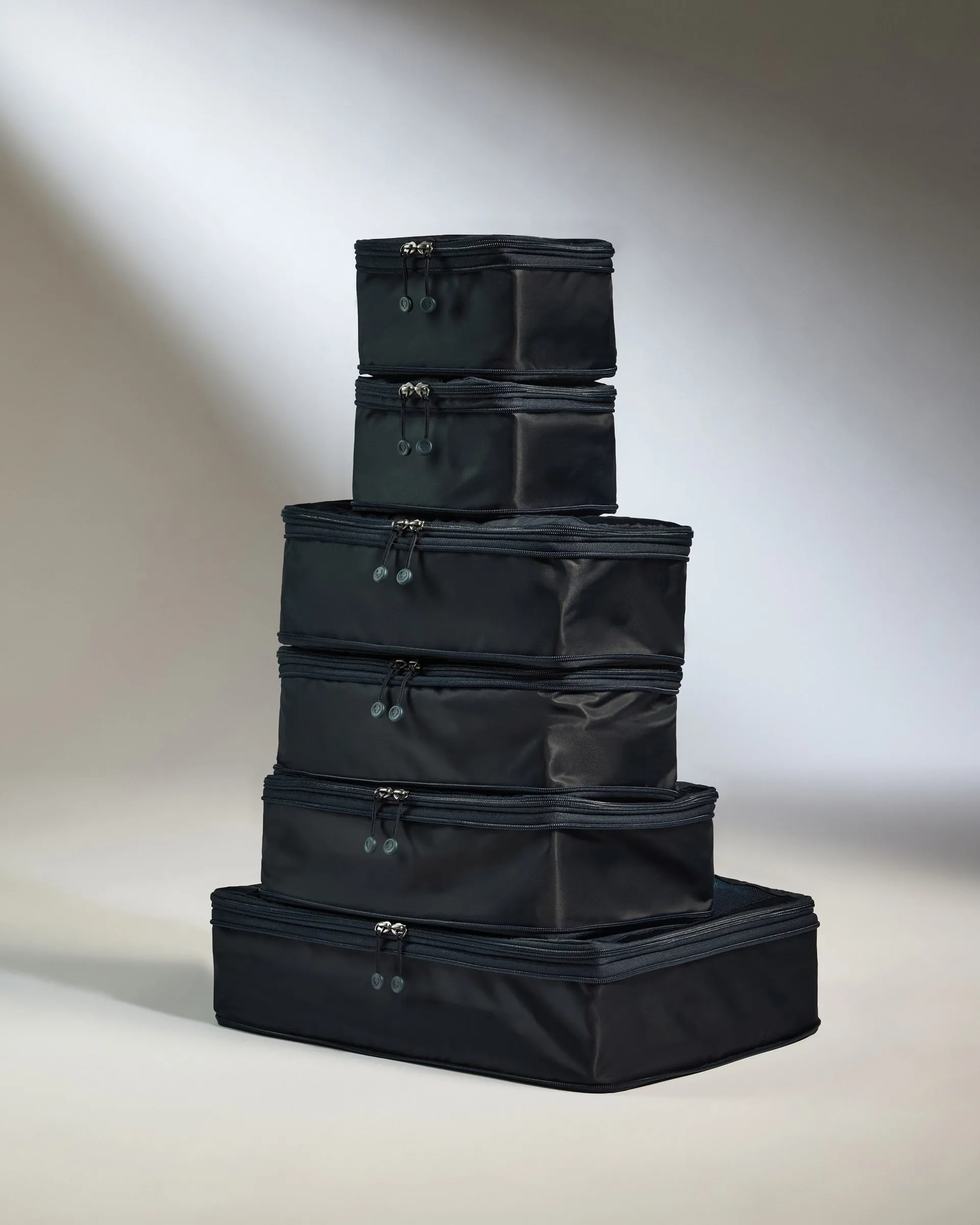 Packing Cubes In Navy Blue - Set Of 6 Clearance Sale Now