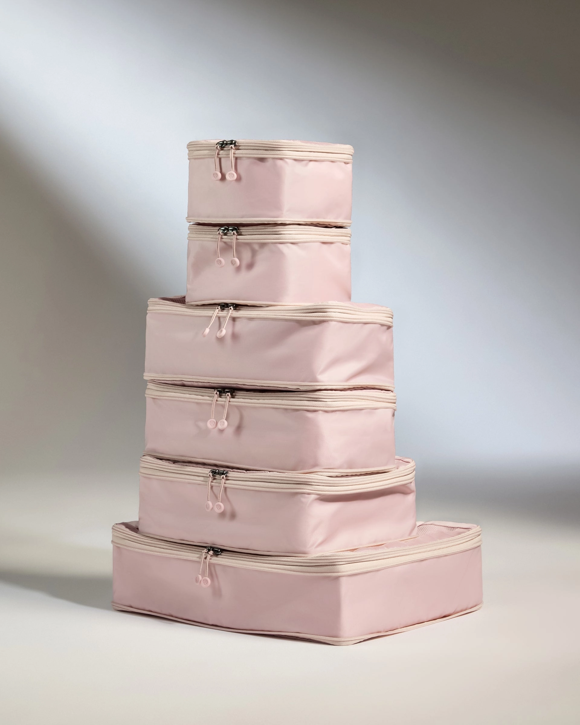 Packing Cubes In Moorland Pink - Set Of 6 Grab It Fast Todays Trending Deals