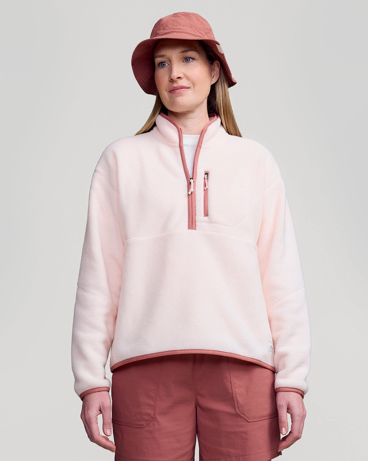 Women'S Trailhead Fleece 1/4 Zip Pullover - Peachy MustHave Deals Grab It Before Gone