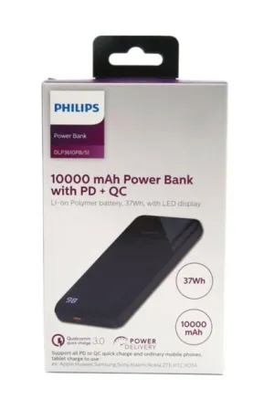 Hot Offer Ending Soon Hot Offer Frenzy Philips Usb Power Bank - 10000Mah