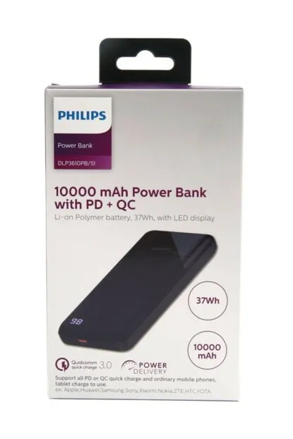Hot Offer Ending Soon Hot Offer Frenzy Philips Usb Power Bank - 10000Mah