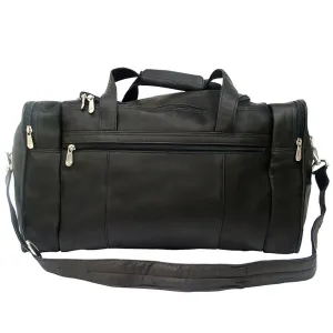 Piel Leather Travel Duffle With Side Pocket MustHave Items Shop the Savings Now