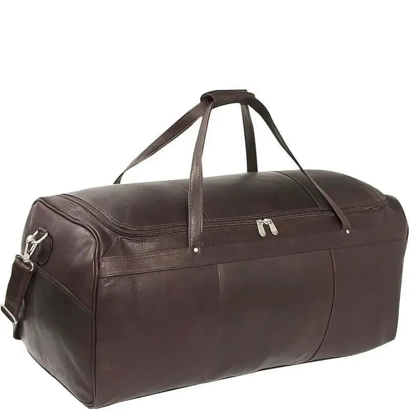 Grab Todays Deal Flash Discount Today Piel Leather Traveler'S Select Large Duffel Bag