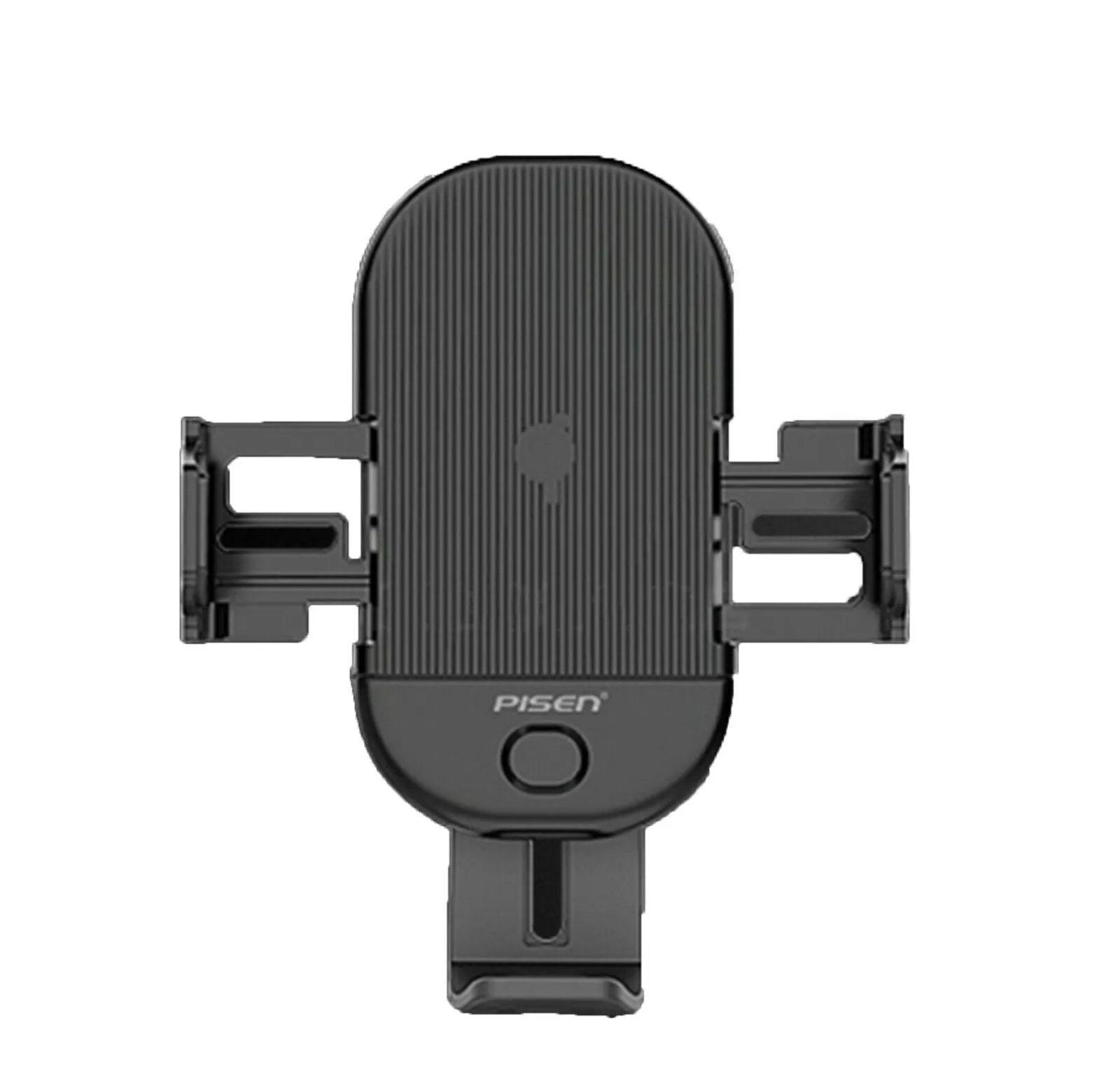 Pisen Gravity-Activated Car Vent Mount Vent Phone Holder Electric Bracket Wireless Charger Qi Car Holder(15W)Black MustShop Sale Todays Special Savings