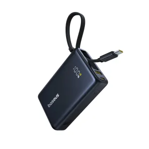Special Savings Today Hot Pick Deal Baseus Picogo 45W 10000Mah Power Bank With Built-In Cable Black