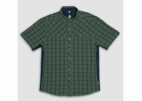 Men'S Quest Super Stretch Plaid Shirt Gift Sale Event