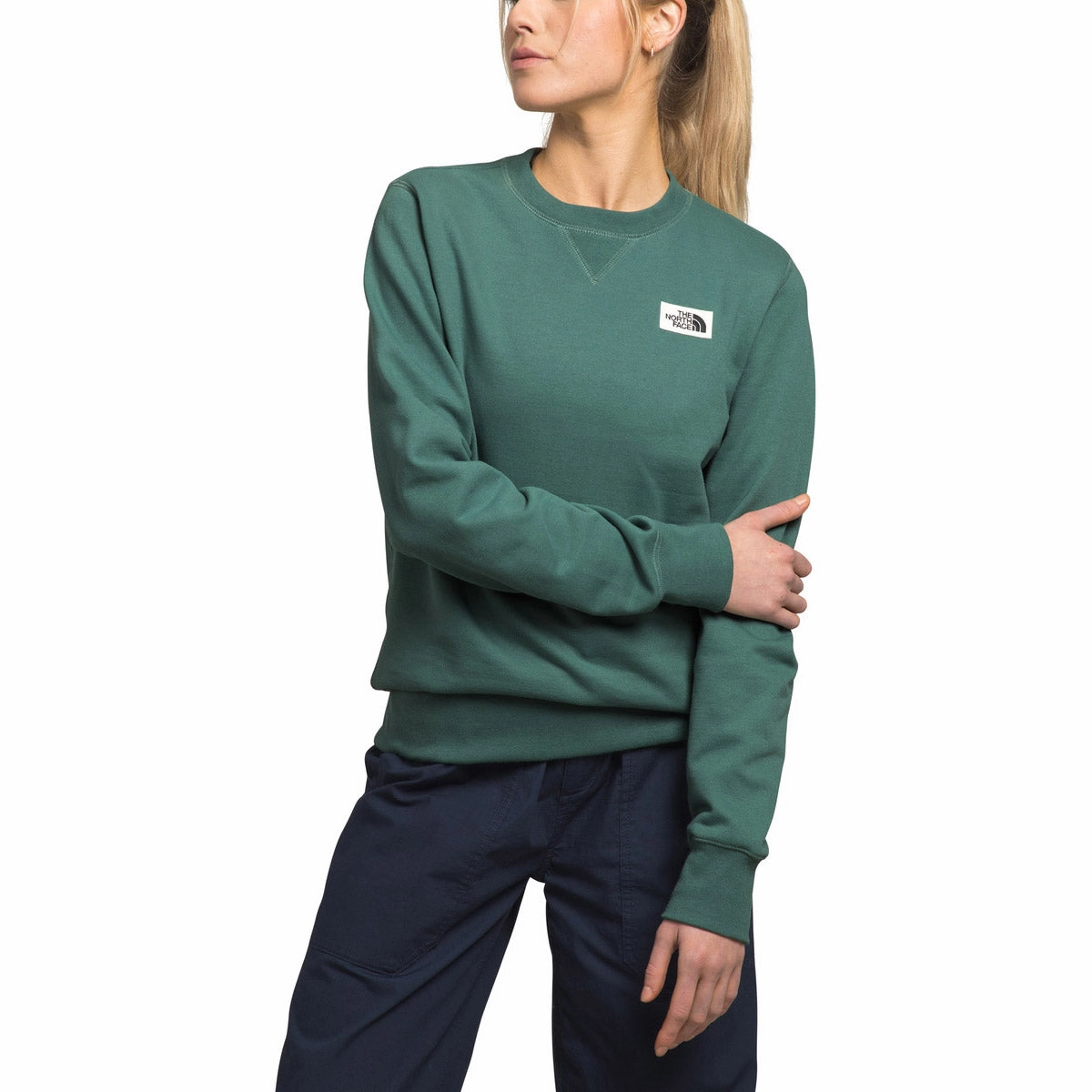 Daily Deal Frenzy Women'S Heritage Patch Crew