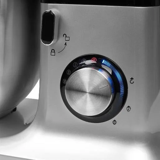 Princess Kitchen Machine Mixing Bowl Stepless, 8Lit, 1200Watts, Stainless Steel