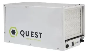 Quest 70 Overhead Series Dehumidifier - 120V - 70 Pints/Day - MERV 13 Filtration