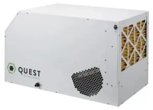 Quest Dual 205 Overhead Series Dehumidifier - 120V - 205 Pints/Day - MERV 11 Filtration