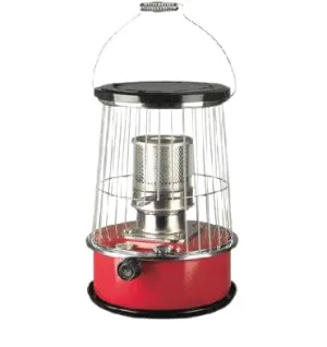 Romo Kerosene Heater Glass head, full safety 5.3lit, Red