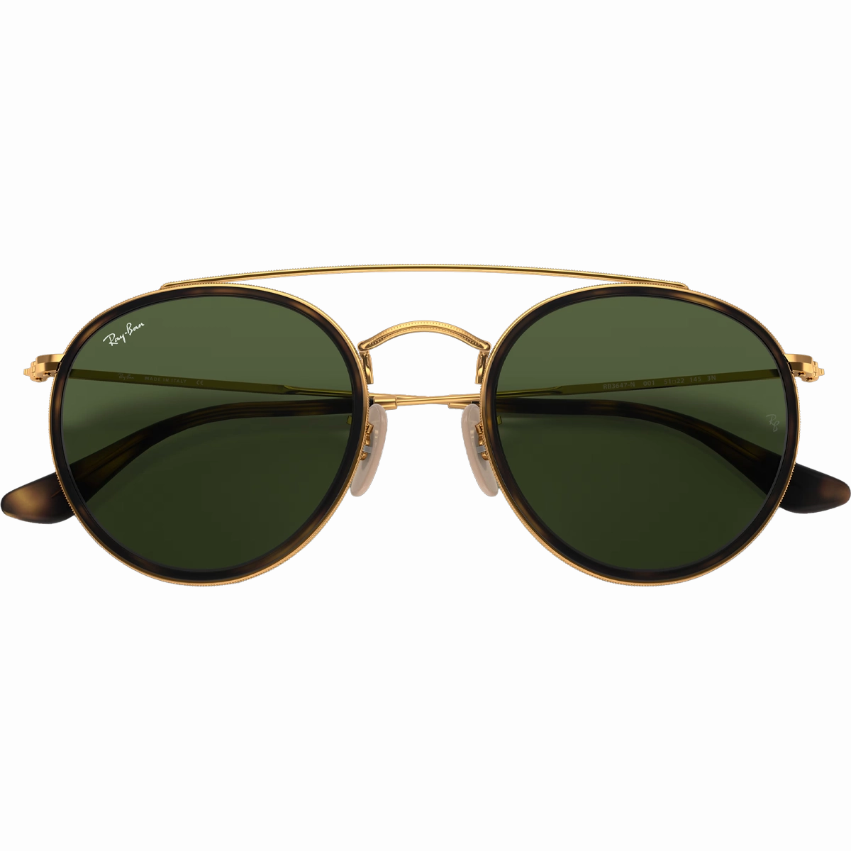 Round Double Bridge - Polished Gold/G-15 Green Shop the Best Deals Hot Price Drop