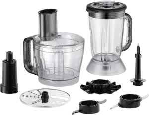 Russell Hobbs Food Processor, 600Watts, Matte Charcoal