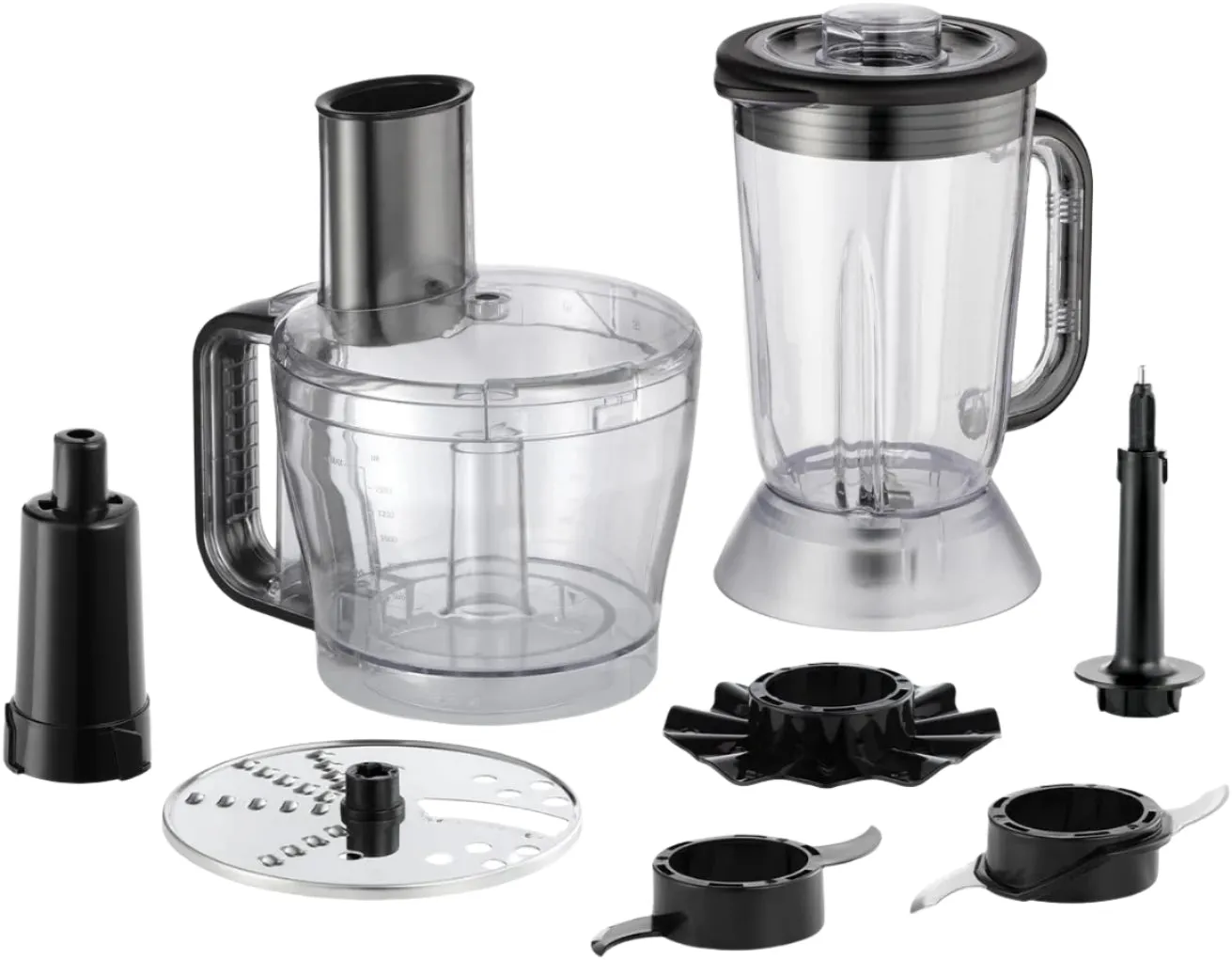 Russell Hobbs Food Processor, 600Watts, Matte Charcoal