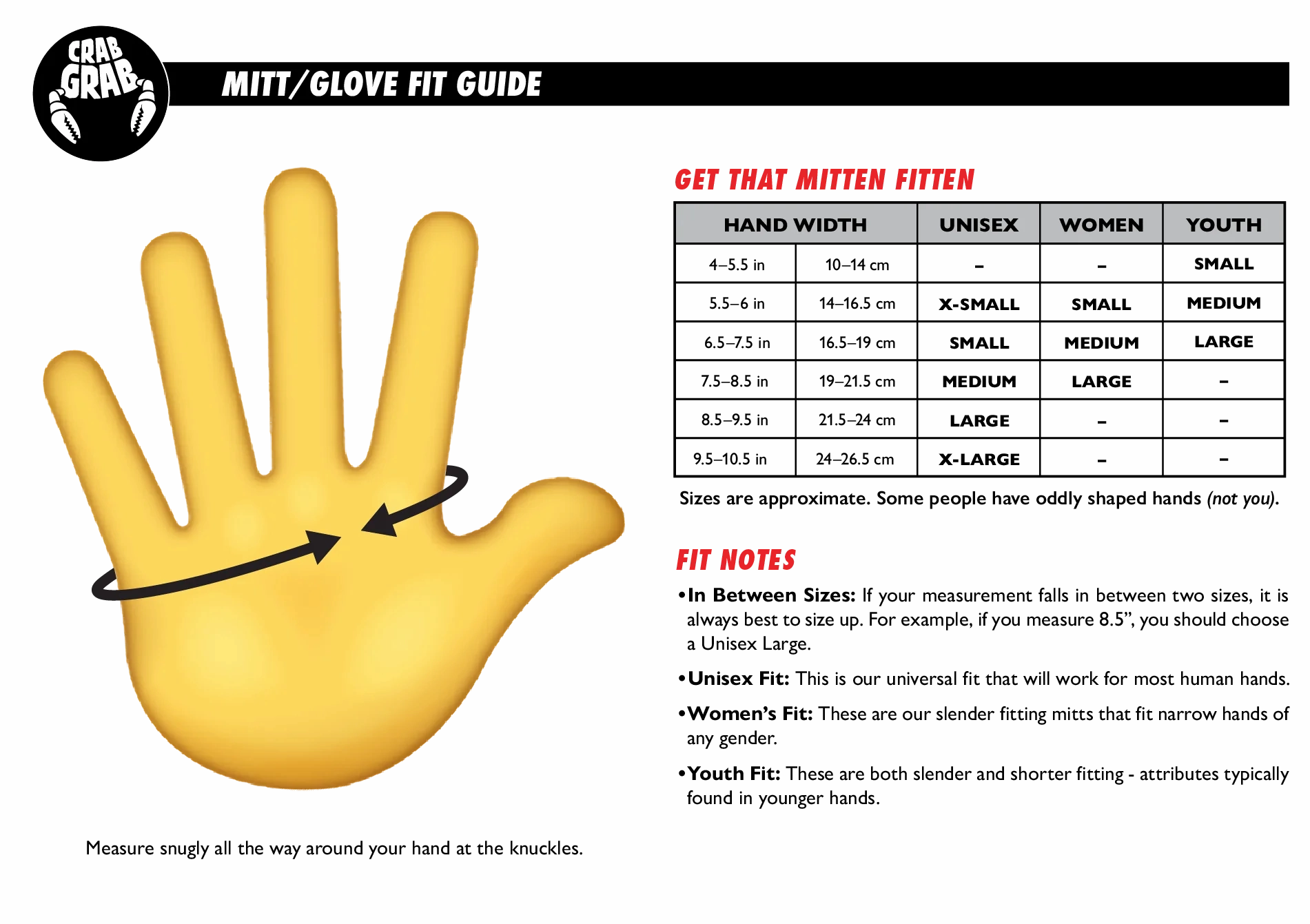 Crab Grab Slap Mittens - Soccerball Surprise Offer Now