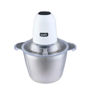 Samix Chopper Steel 450 W-2 Speeds Button With Safety Switch-Durable Metal Gears-
