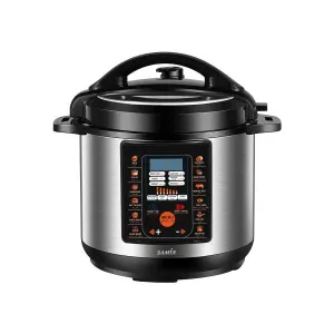 Samix Pressure Cooker 8 L 220-240 V 1350 W Black&Steel