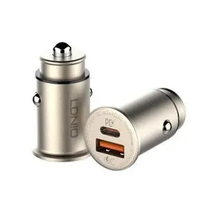 Ldnio C506Q 30W Ultra Mini Zinc Alloy Shell Car Charger With Lightning Cable Online Exclusive Deal