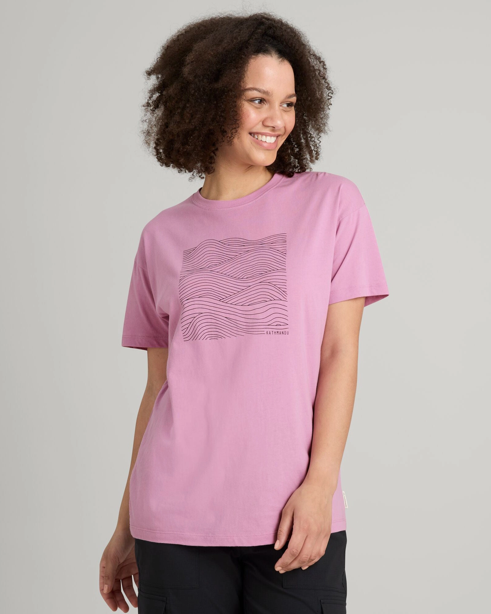 Women'S Ripple Organic Cotton T-Shirt - Zen Big Clearance Event MustShop Sale