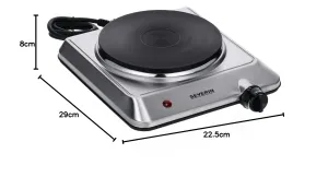 Severin Table Stove Approx,1500Watts, Stainless Steel