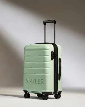 Limited Time Offer Special Offer Inside Expandable Cabin Suitcase In Aspen Green - Logo